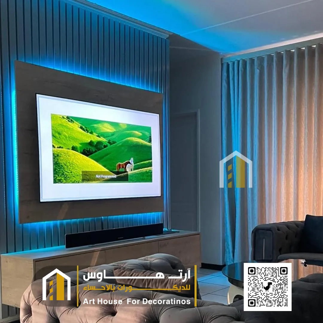 طاولات تلفزيون الاحساء 0511382940 تفصيل طاولة تلفزيون بالأحساء 3 ألوان طاولات التلفزيون الإحساء