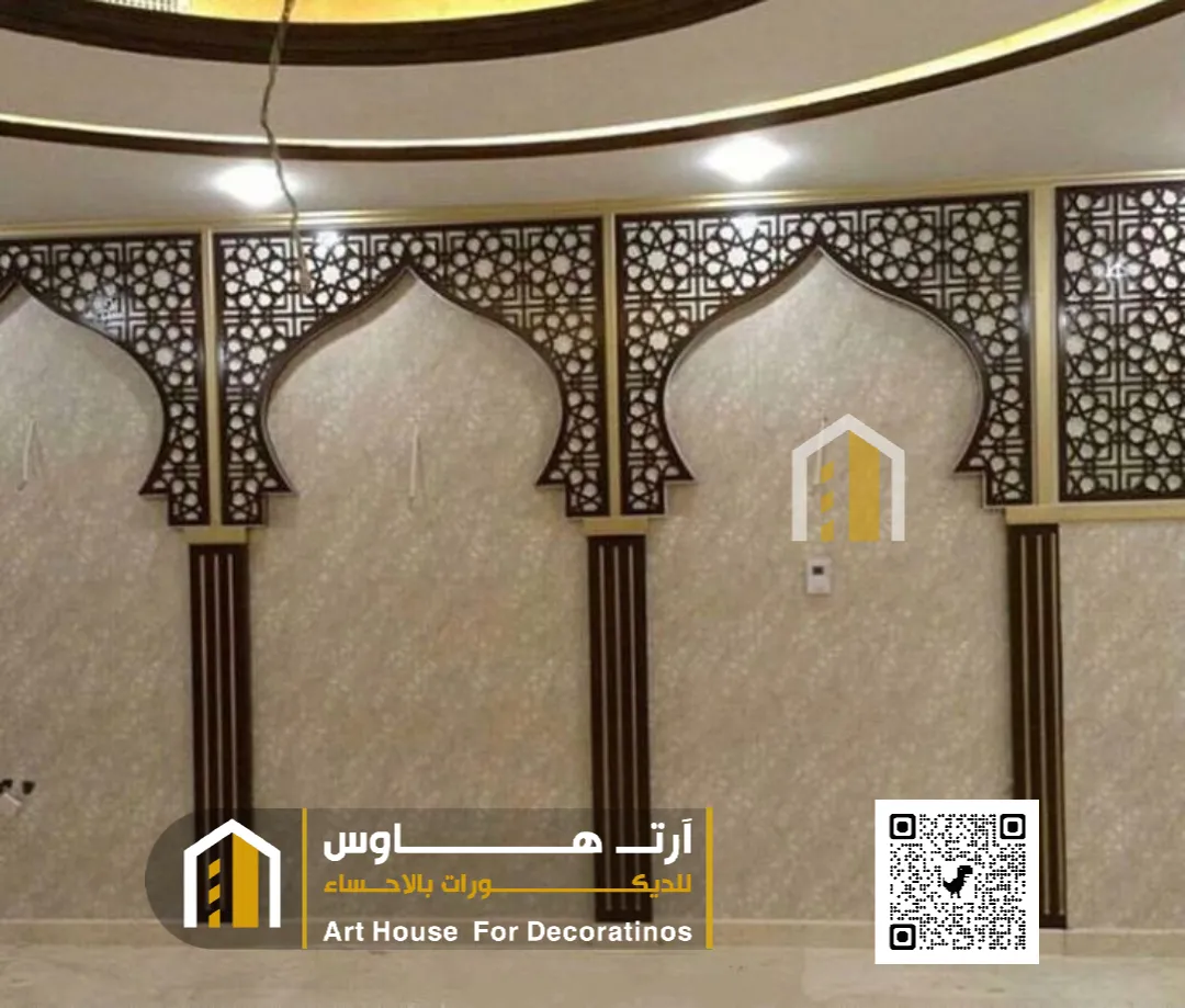 اخشاب طبيعية للمساجد في الاحساء حي النزهة