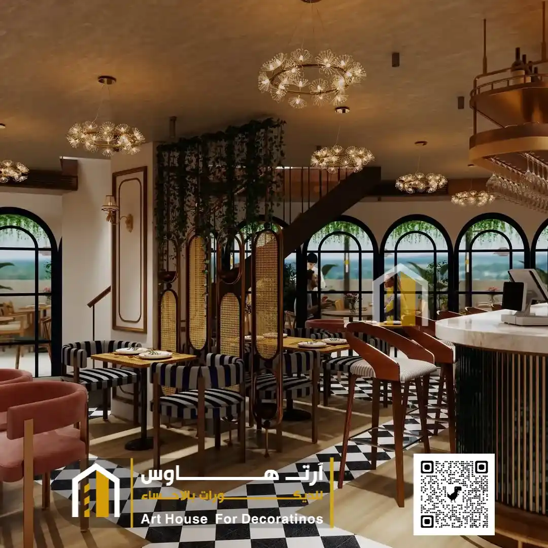 افضل ديكورات مطاعم في المبرز