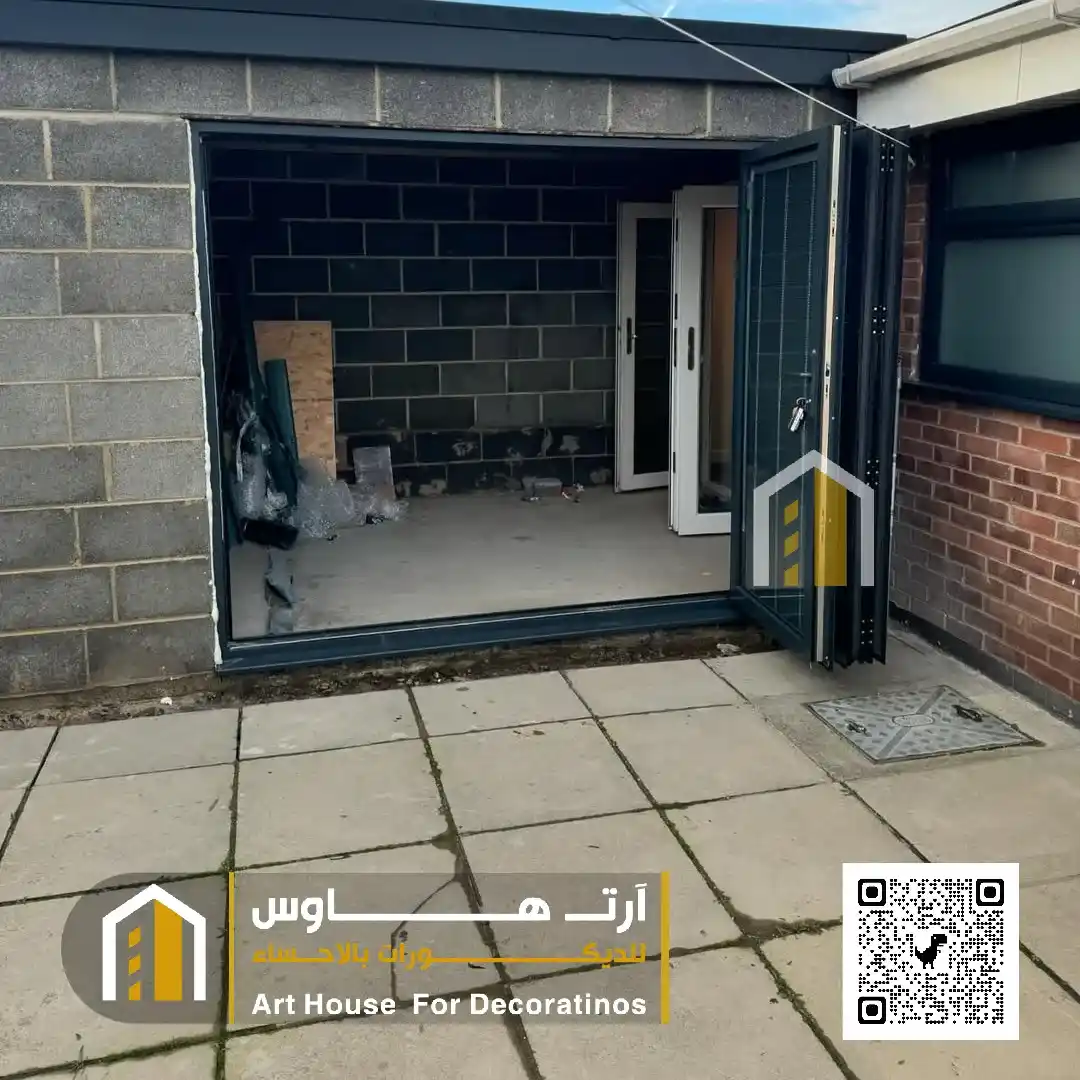 تركيب ابواب زجاجية سحابة بالأحساء