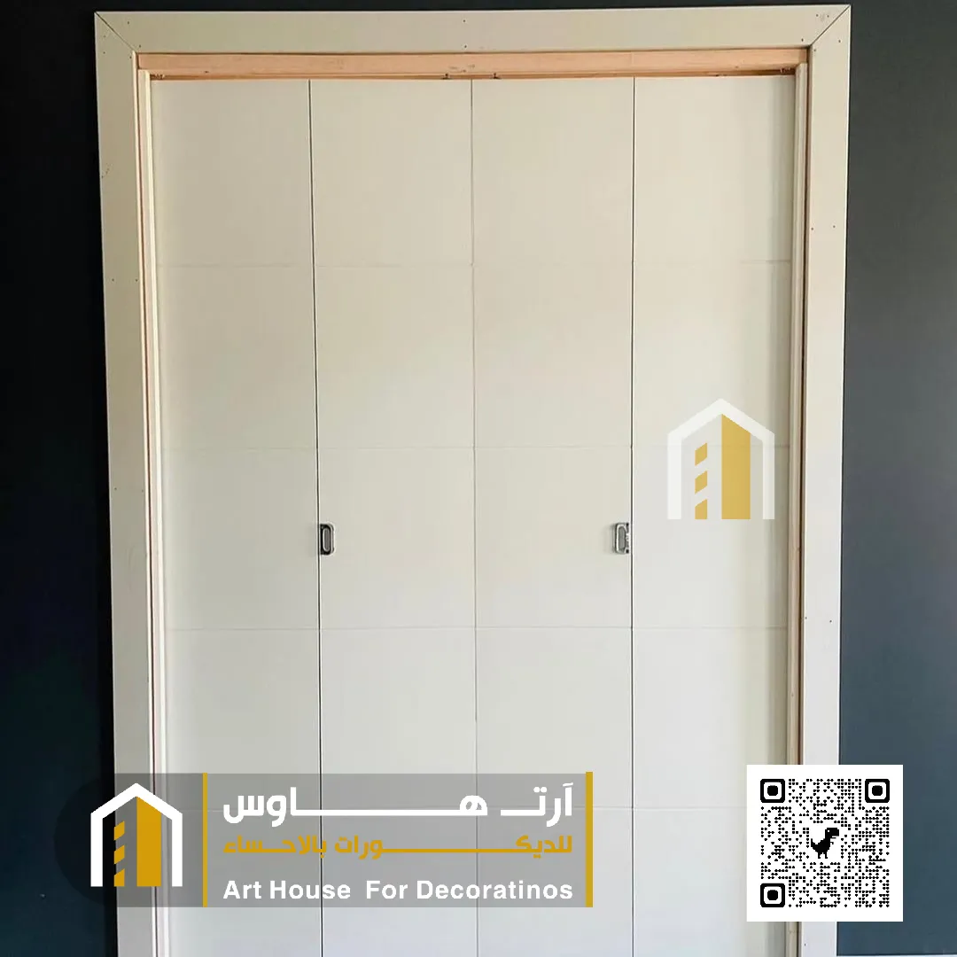 تركيب ابواب سحاب خشب بالمبرز