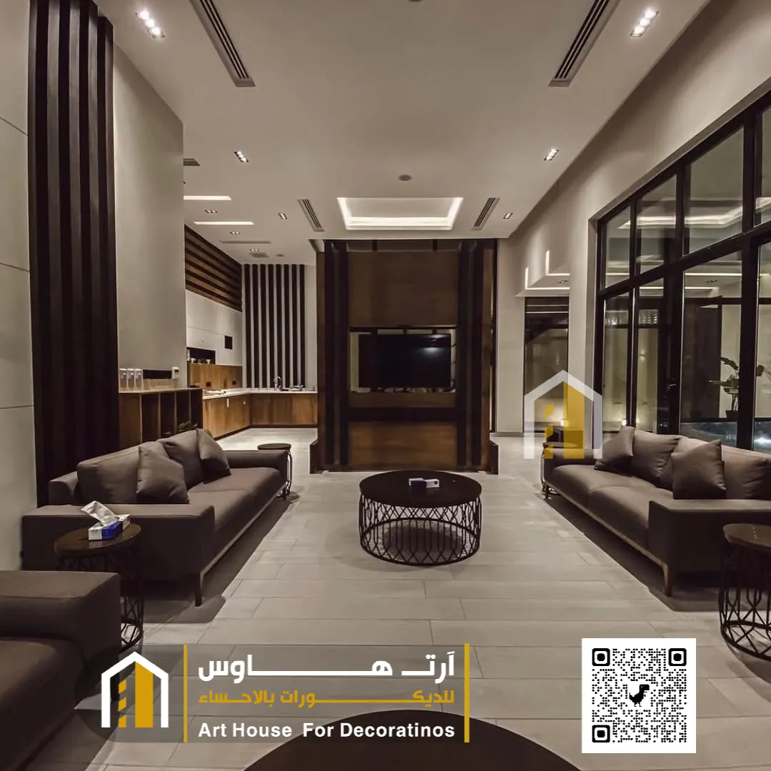 تركيب ديكور شالية في المبرز