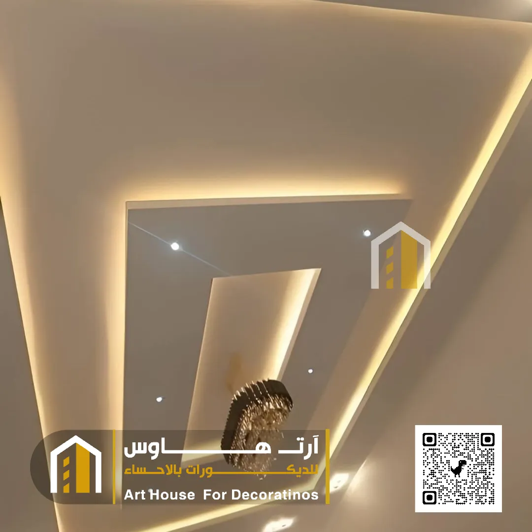 تصاميم الجبس في الاحساء حي الجامعين