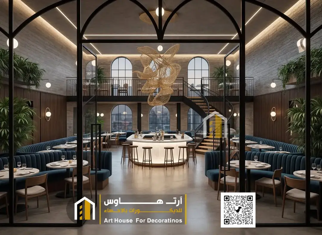 تصميم ديكور مطاعم بالهفوف