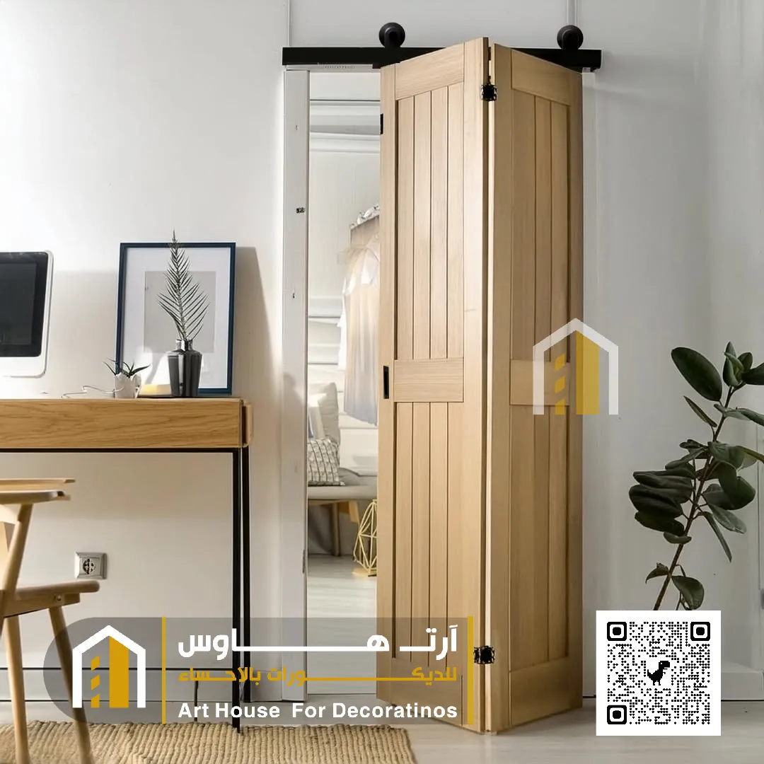 تفصيل ابواب خشب سحاب الاحساء حي المهندسين