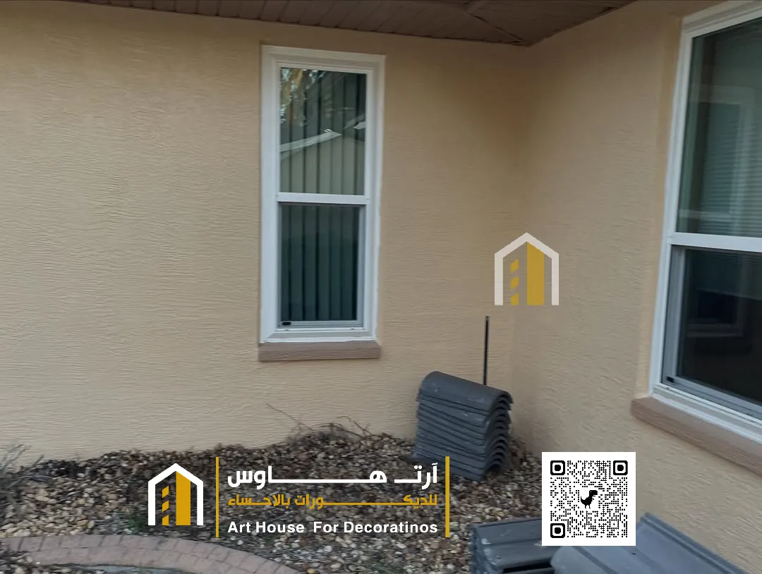 تنفيذ اصباغ واجهات فلل في الاحساء حي الراشدية