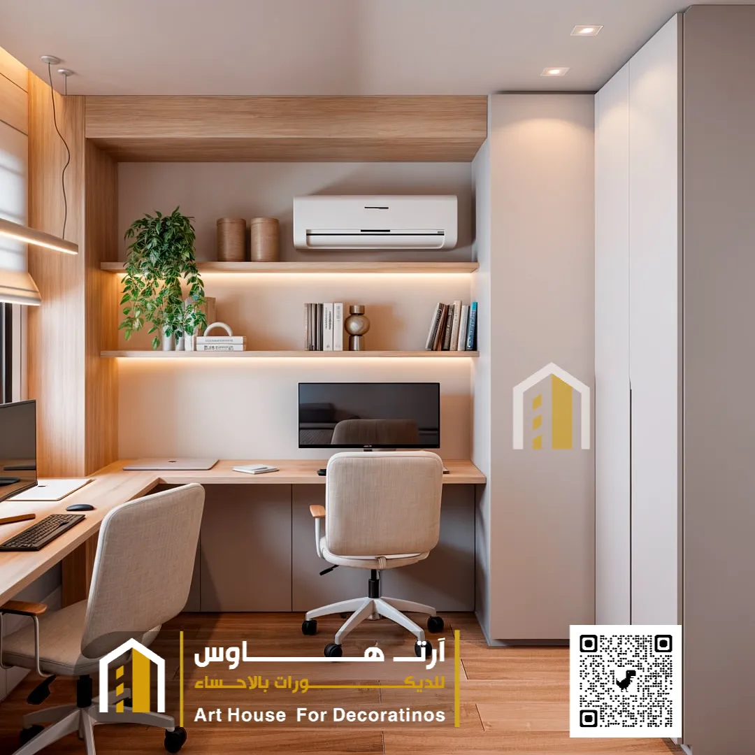 تنفيذ الديكورات للمكاتب بحي الطرف