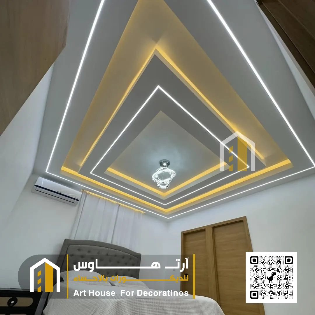 جبس بورد اسقف غرف النوم الاحساء