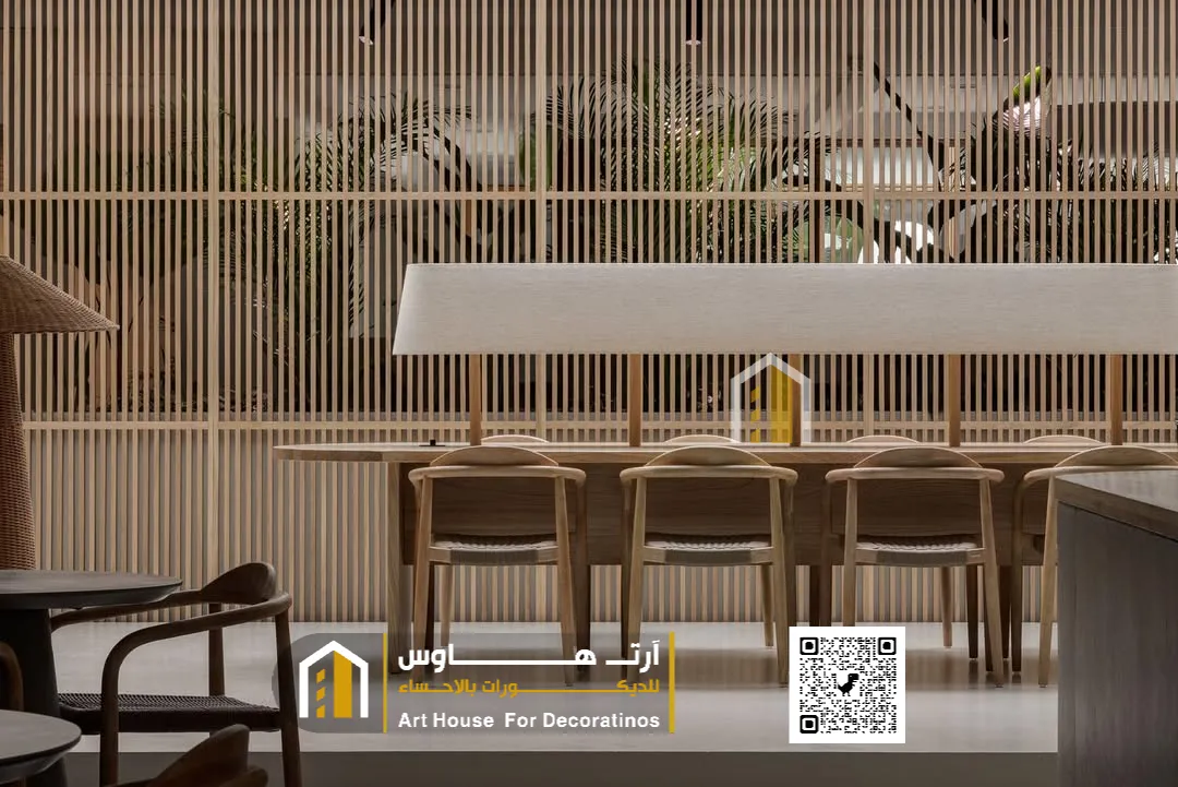 حاجز خشبي حي الكلابية بالأحساء