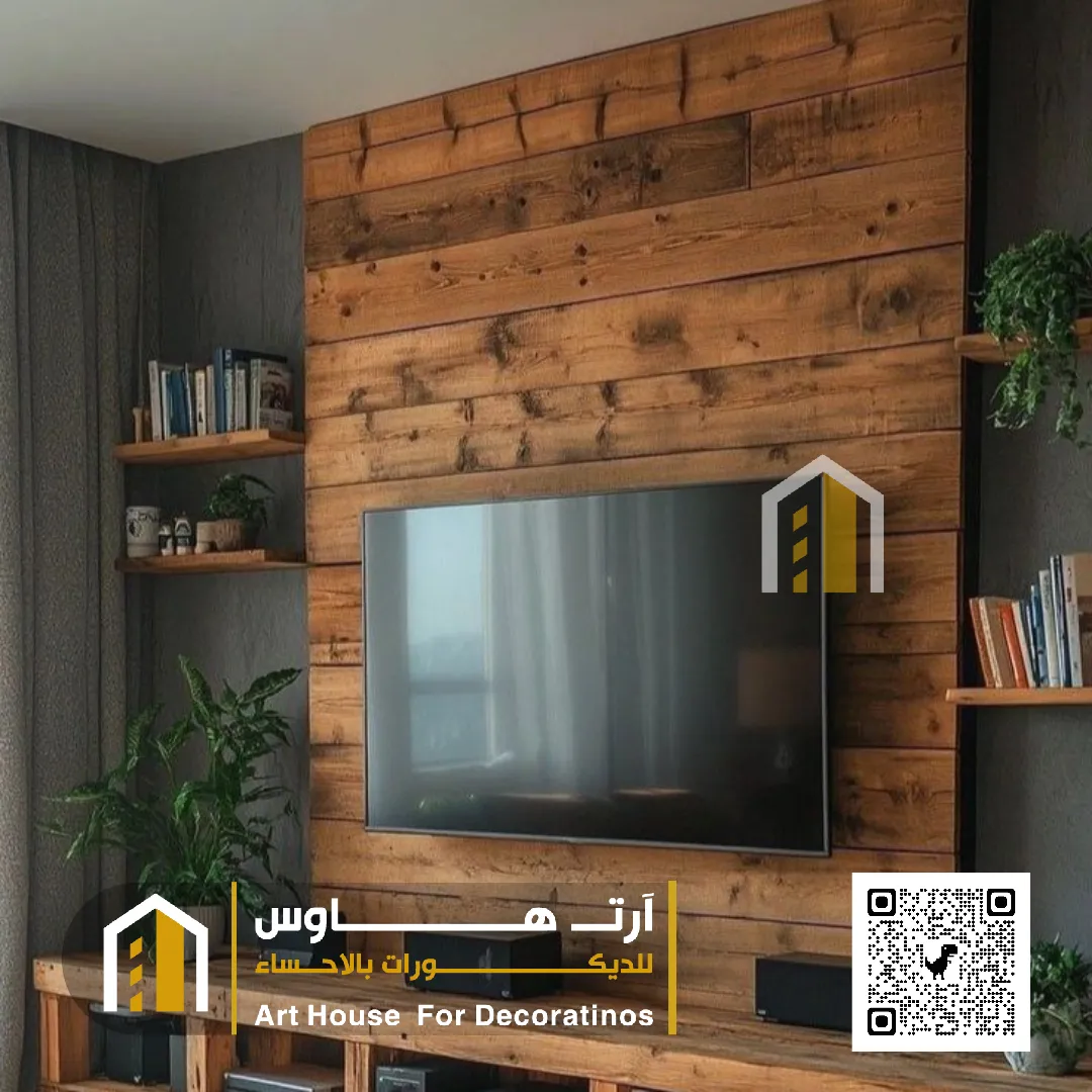 خشب طبيعي تلفزيون الاحساء حي الشقيق