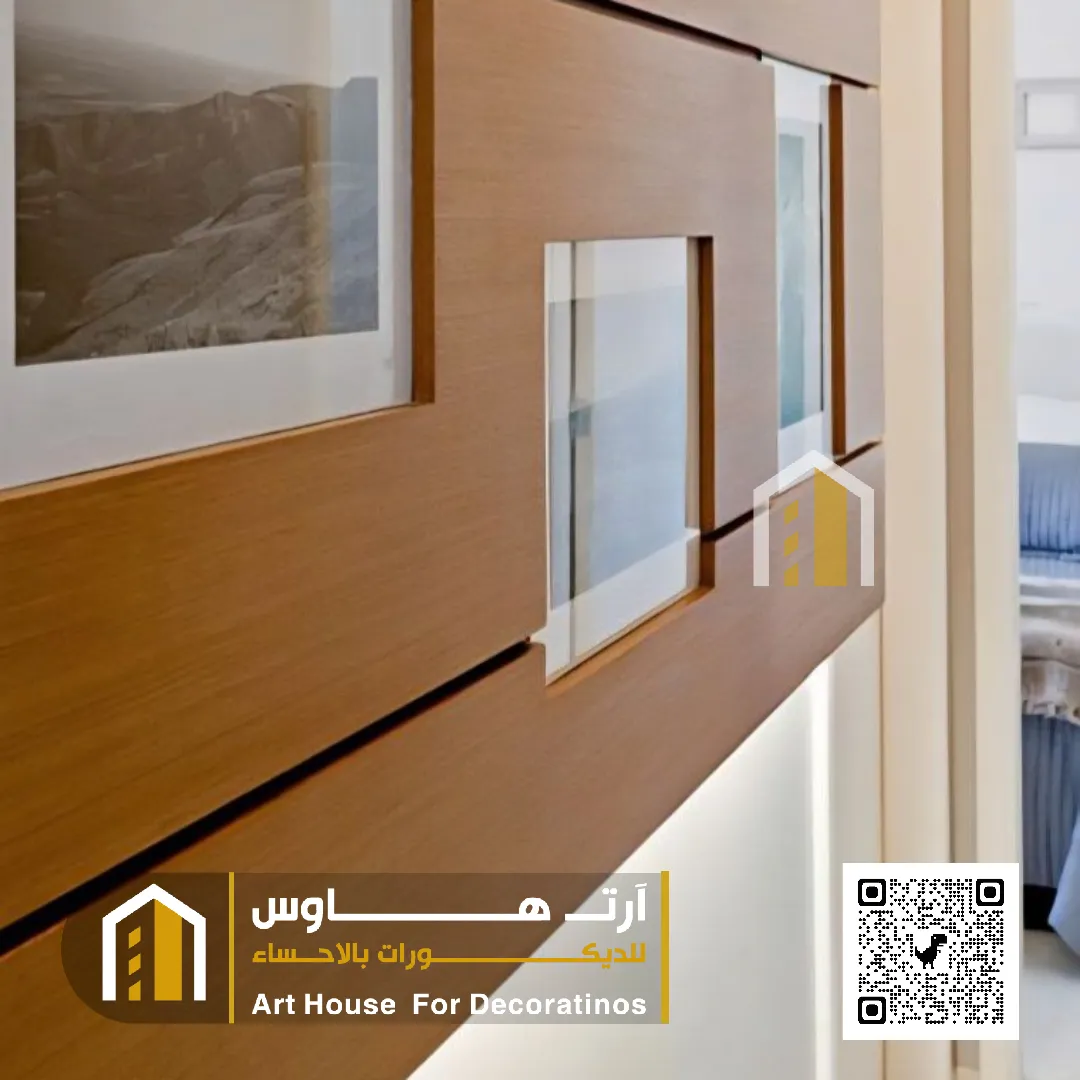 خشب طبيعي حائط حي البندرية الاحساء