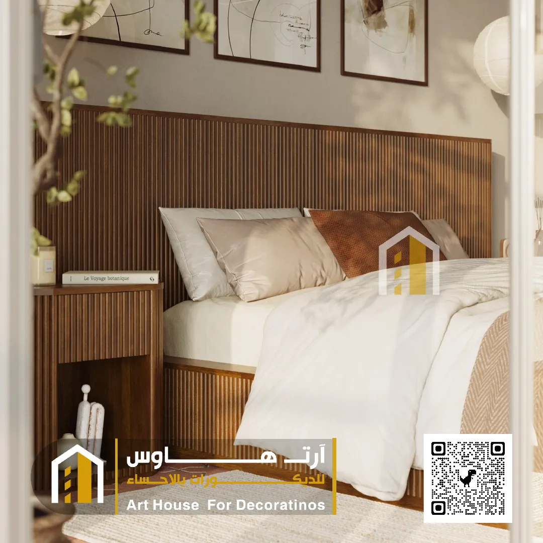 ديكورات اخشاب طبيعية في الاحساء حي الطرف