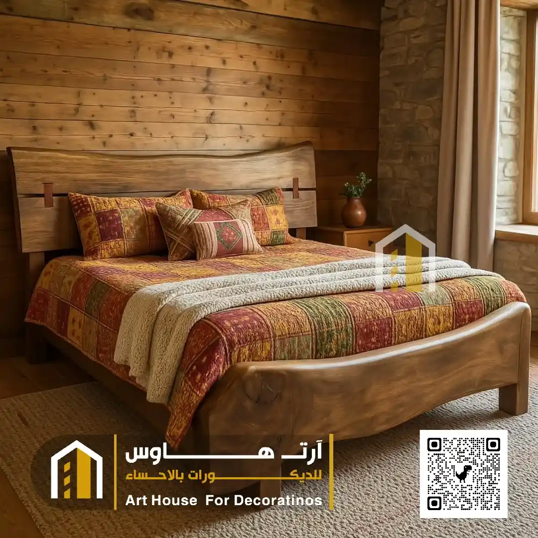 ديكورات خشب طبيعي بالأحساء