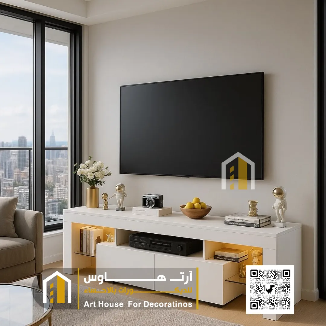 طاولات تلفزيون الاحساء 0511382940 تفصيل طاولة تلفزيون بالأحساء 37 طاولات بلازما تلفاز بالهفوف