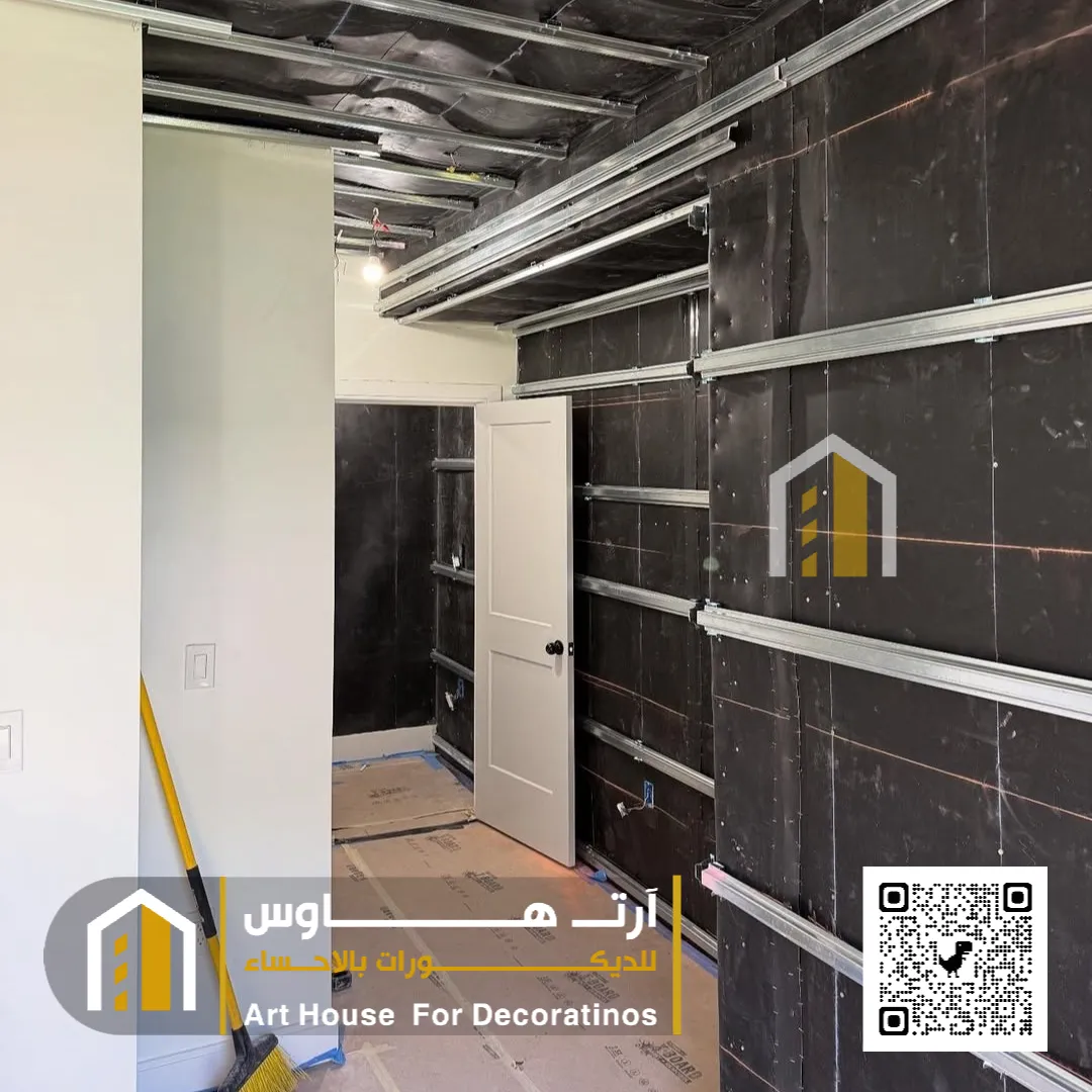 عزل صوت جدار حديث الاحساء