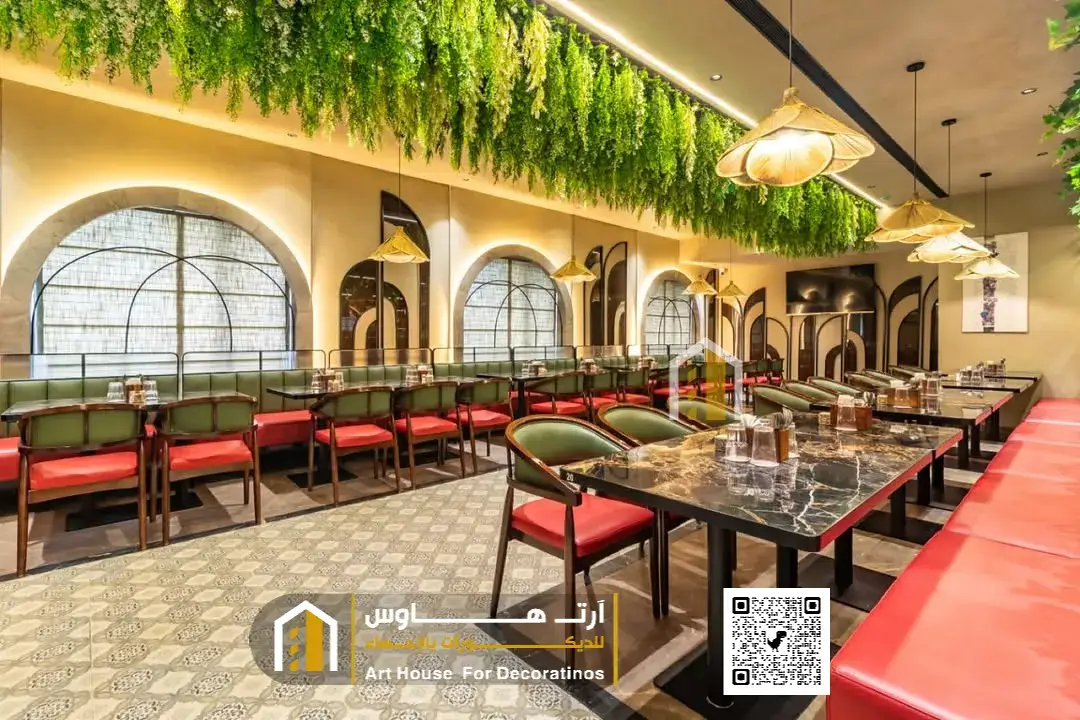 محل تنفيذ ديكورات مطعم بالعيون