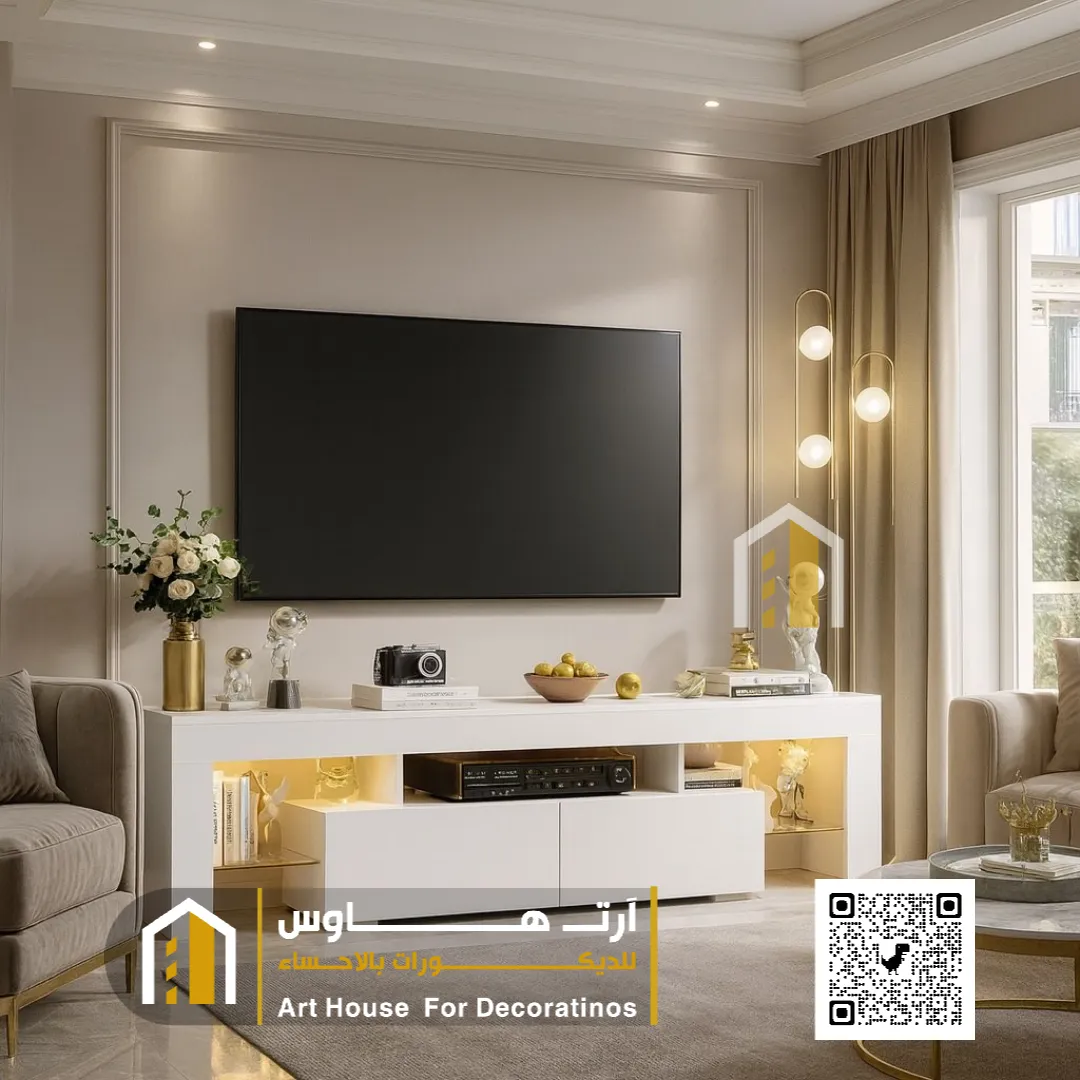 طاولات تلفزيون الاحساء 0511382940 تفصيل طاولة تلفزيون بالأحساء 26 معلم طاولات تلفزيون مودرن الصالحية بالهفوف