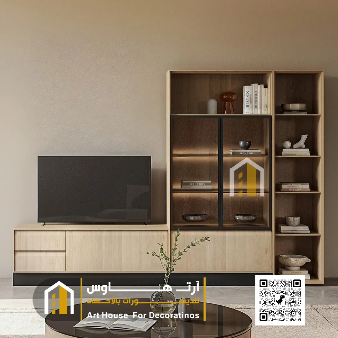 طاولات تلفزيون الاحساء 0511382940 تفصيل طاولة تلفزيون بالأحساء 9 مكتبة طاولة تلفزيون في الاحساء